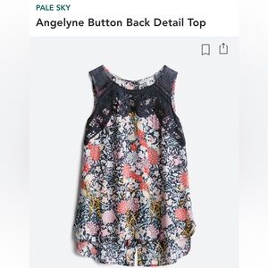 Pale Sky “Angelyne”  Buttom Back detail top